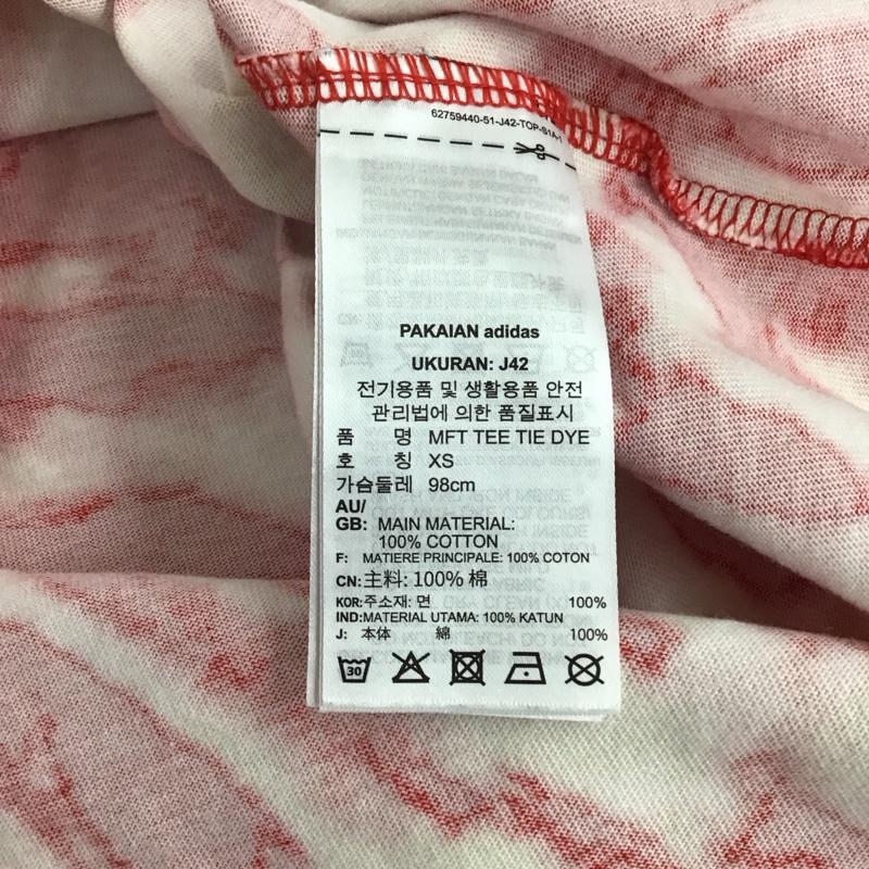 アディダス adidas Tシャツ 半袖 GU0929 MFT タイダイTシャツ XS 総柄 マルチカラー / マルチカラー /  メンズ USED 古着 中古 10134465