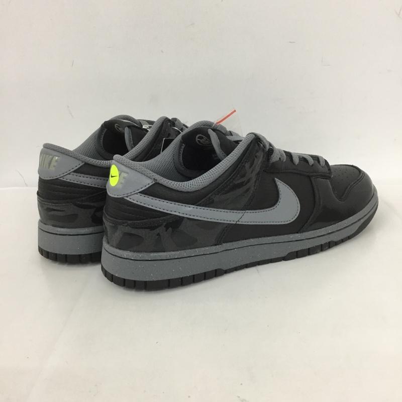 ナイキ NIKE スニーカー スニーカー FZ3053 001 Berlin DUNK LOW RETRO QS 27cm 箱有 27.0cm ロゴ、文字 黒 / ブラック / X 灰 / グレー /  メンズ USED 古着 中古 10124605
