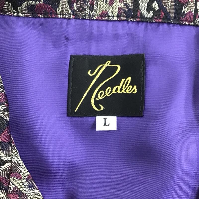 ニードルス Needles シャツ、ブラウス 長袖 長袖シャツ 総柄シャツ カラーシャツ ポケットシャツ L 総柄 マルチカラー / マルチカラー /  メンズ USED 古着 中古 10125515