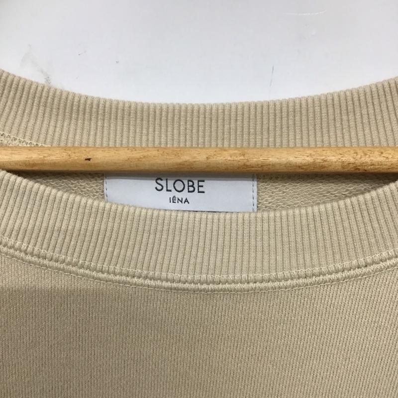 イエナスローブ IENA SLOBE トレーナー 長袖 プリント ベージュ / ベージュ /  レディース USED 古着 中古 10138003