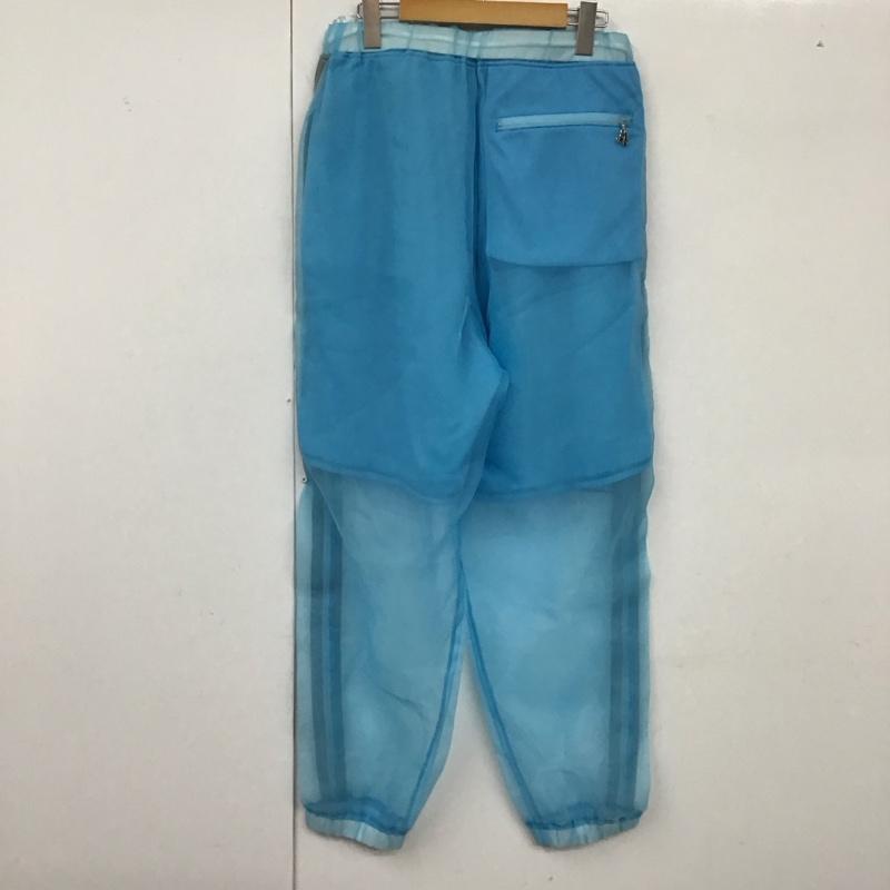 ガルフィー GALFY パンツ ワークパンツ、ペインターパンツ ワークパンツ ワイドパンツ カジュアルパンツ レースパンツ L 無地 水色 / ライトブルー /  レディース USED 古着 中古 10129799