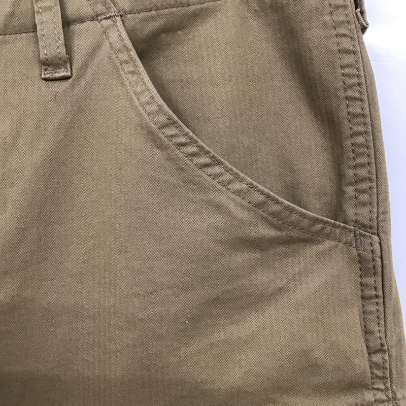 ラングラー Wrangler パンツ ワークパンツ、ペインターパンツ WM4968 カーゴパンツ ミリタリーパンツ ワイドパンツ カジュアルパンツ M 無地 ベージュ / ベージュ /  メンズ USED 古着 中古 10107117