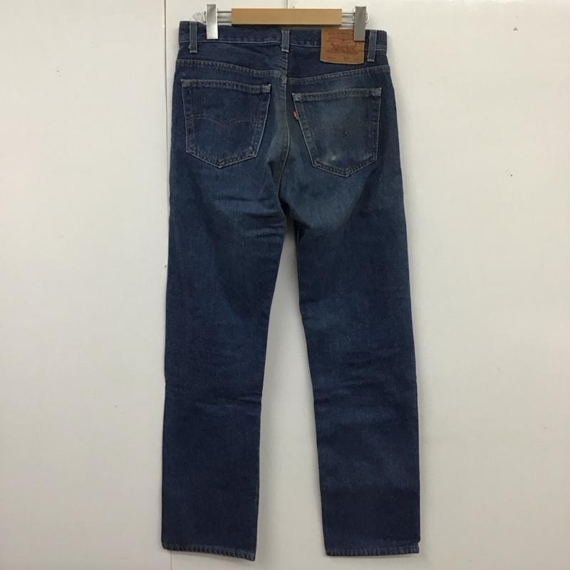 リーバイストラウスアンドコー Levi Strauss & co. パンツ デニム、ジーンズ 31インチ 無地 インディゴ / インディゴ /  メンズ USED 古着 中古 10124039
