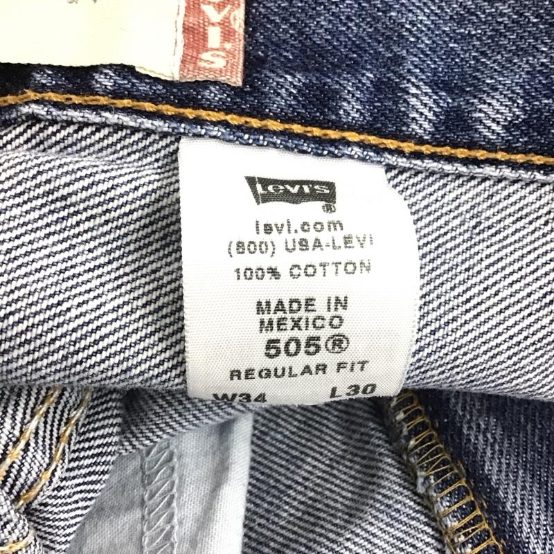 リーバイストラウスアンドコー Levi Strauss & co. パンツ デニム、ジーンズ デニムパンツ ワイドパンツ カジュアルパンツ 00s メキシコ製 34 無地 インディゴ / インディゴ /  メンズ USED 古着 中古 10148947