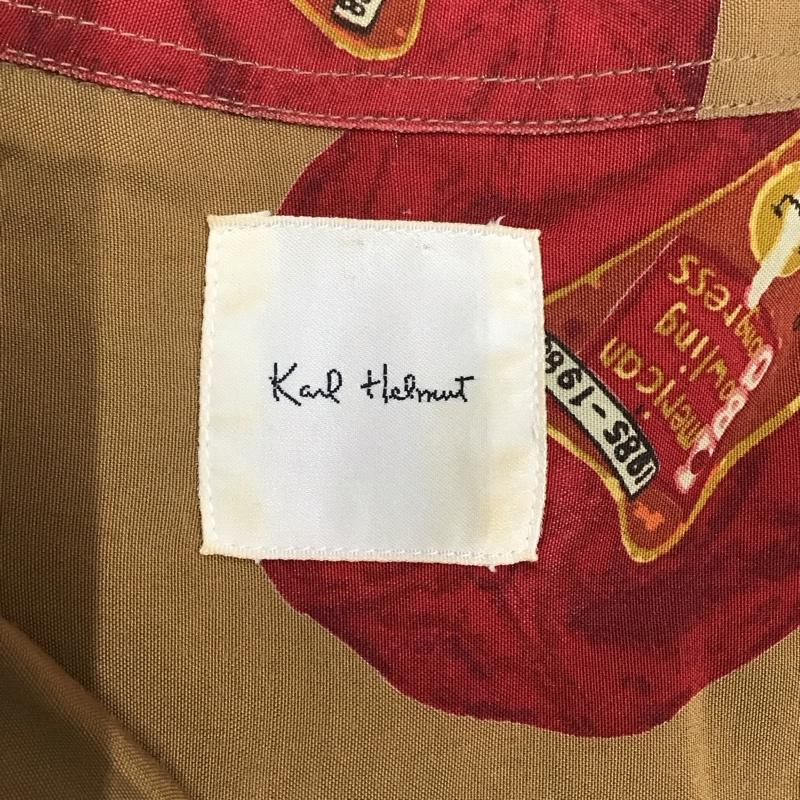 カールヘルム KARLHELMUT シャツ、ブラウス 半袖 半袖シャツ カラーシャツ 半袖カットソー プリントシャツ プリント マルチカラー / マルチカラー /  メンズ USED 古着 中古 10118436