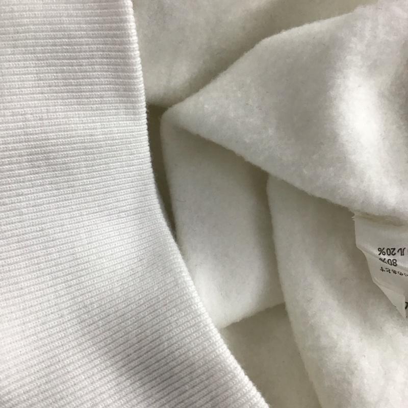 ラルフローレン RALPHLAUREN トレーナー 長袖 長袖トレーナー スウェット カラーネック プルオーバー M ロゴ、文字 白 / ホワイト /  メンズ USED 古着 中古 10144861