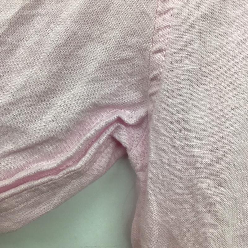 ザラ ZARA シャツ、ブラウス 長袖 S 無地 桃 / ピンク /  レディース USED 古着 中古 10151199