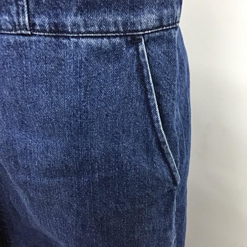 ローリーズファーム LOWRYS FARM ワンピース ロングスカート M 無地 インディゴ / インディゴ /  レディース USED 古着 中古 10121562