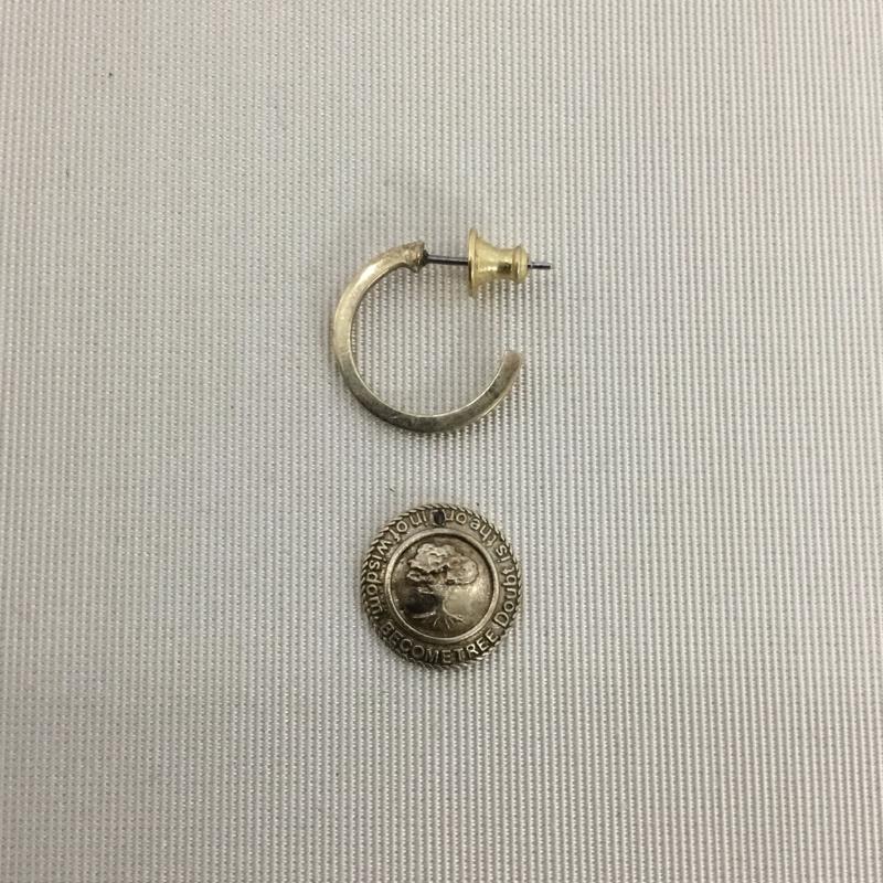 ビカムツリー BECOME TREE アクセサリー ピアス CONCHO×HOOP PIERCE 箱有 片耳  金 / ゴールド /  メンズ USED 古着 中古 10148653