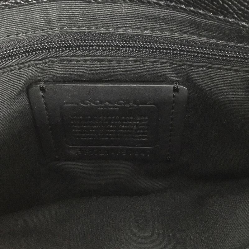 コーチ COACH ハンドバッグ ハンドバッグ F57847 2WAY ショルダーバッグ ロゴ、文字 黒 / ブラック /  レディース USED 古着 中古 10147145