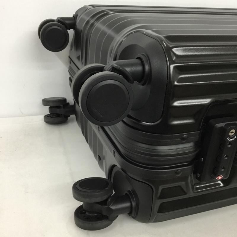 リカルド RICARDO スーツケース、トランク スーツケース、トランク AIV-19-001-4WB TSAロック キャリーケース キャリーバッグ ロゴ、文字 黒 / ブラック /  メンズ USED 古着 中古 10147581
