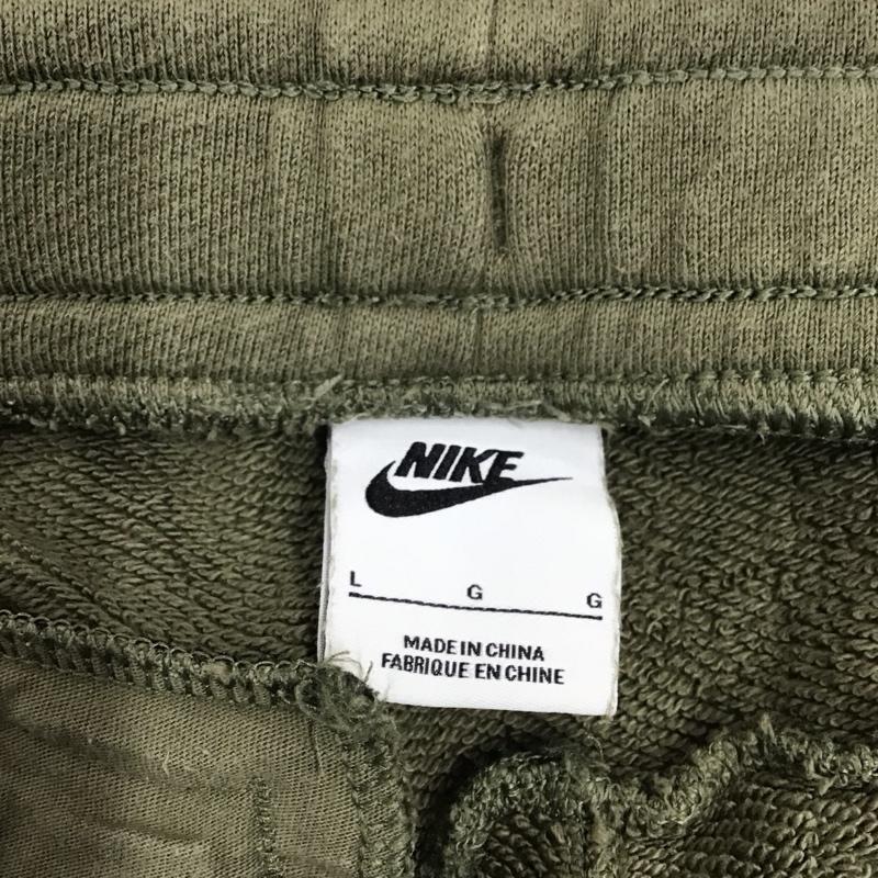ナイキ NIKE パンツ ショートパンツ dq4211-222 ハーフパンツ NIKENikeAirFTShort スポーツウェア L ロゴ、文字 カーキ / カーキ /  メンズ USED 古着 中古 10118545