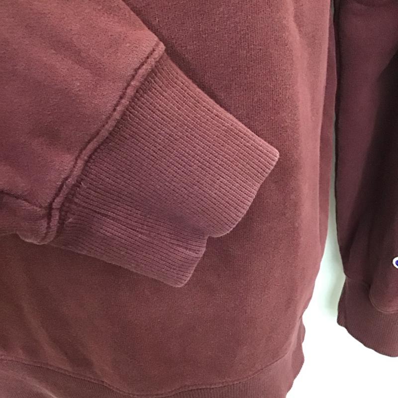チャンピオン Champion トレーナー 長袖 長袖 XL プリント えんじ / ワインレッド /  メンズ USED 古着 中古 10117568