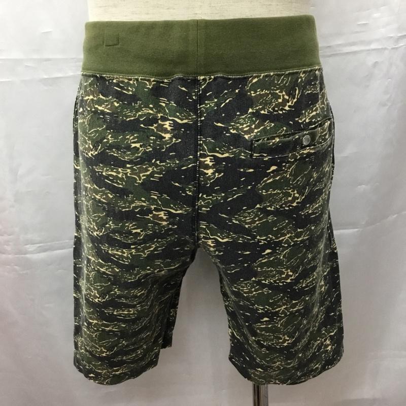 チャンピオン Champion パンツ ショートパンツ c8-f520 ショートパンツ ハーフパンツ カジュアルパンツ スウェットパンツ M カモフラージュ柄・迷彩 マルチカラー / マルチカラー /  メンズ USED 古着 中古 10108514