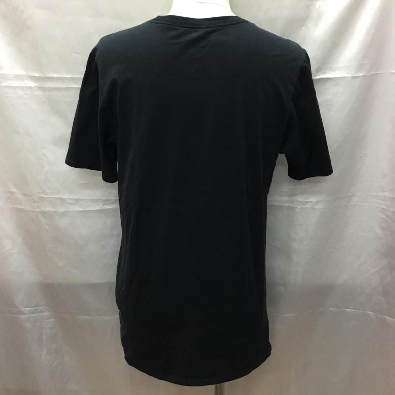 ナイキ NIKE Tシャツ 半袖 847632-010 NeckShortSleeve 半袖Tシャツ プリントTシャツ M ロゴ、文字 黒 / ブラック /  メンズ USED 古着 中古 10109461