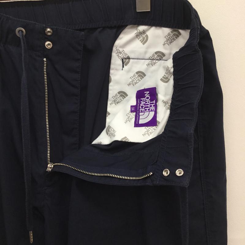 ザ ノースフェイス パープルレーベル THE NORTH FACE PURPLE LABEL パンツ ワークパンツ、ペインターパンツ NP5900N シャーリングウエストパンツ 34 無地 紺 / ネイビー /  メンズ USED 古着 中古 10110114