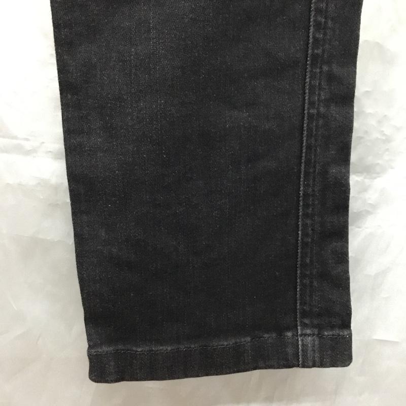 グラミチ GRAMICCI パンツ デニム、ジーンズ gmp-19f1190 デニムパンツ ストレッチパンツ カジュアルパンツ ナノユニバース S 無地 黒 / ブラック /  メンズ USED 古着 中古 10121114