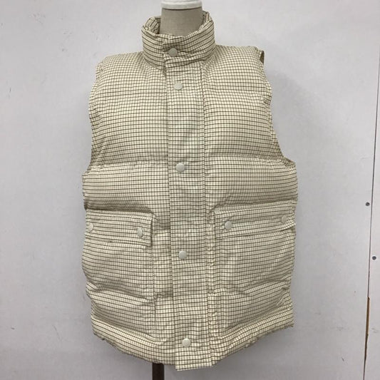マウジー MOUSSY ベスト ベスト 010FAH30-5230 PADDEDベスト 中綿 FREE チェック 茶 / ブラウン / X ベージュ / ベージュ / X オフホワイト / オフホワイト /  レディース USED 古着 中古 10107937