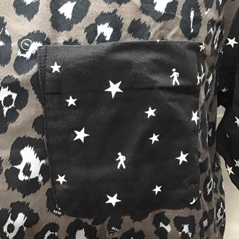 ジーユー GU シャツ、ブラウス 半袖 331-323488 オープンカラーシャツ 1MWbySOPH 半袖シャツ プリントシャツ S 総柄 マルチカラー / マルチカラー /  メンズ USED 古着 中古 10111020