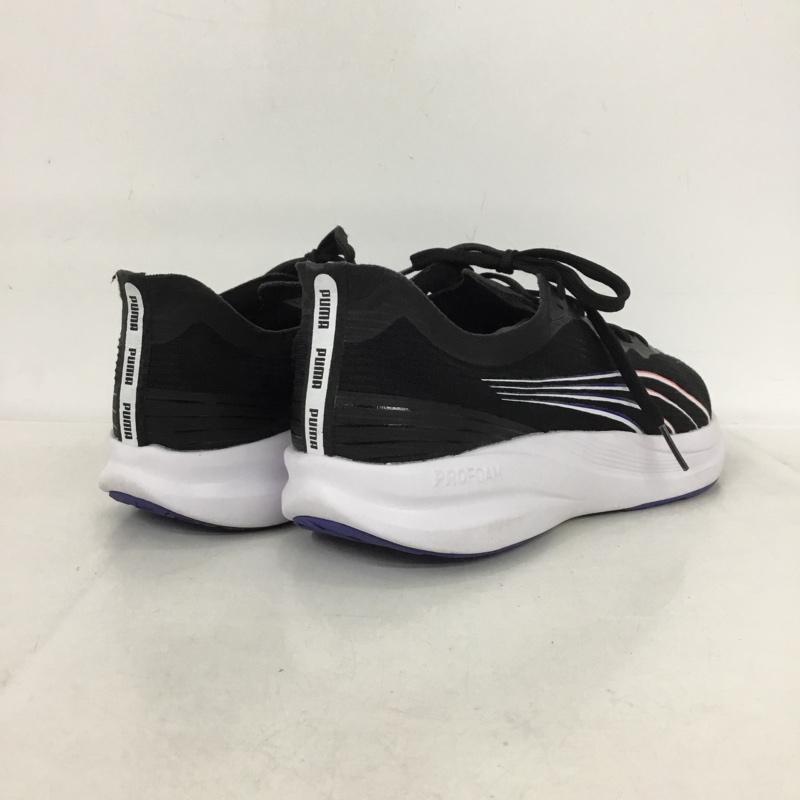 プーマ PUMA スニーカー スニーカー 379442-12 REDEEM PRO RACER 25cm 箱有 25.0cm  黒 / ブラック /  レディース USED 古着 中古 10146483