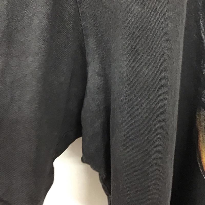 古着 USED シャツ、ブラウス 半袖 半袖カットソー プリントTシャツ クルーネックカットソー プリント ダークグレー / ダークグレー /  メンズ USED 古着 中古 10146662