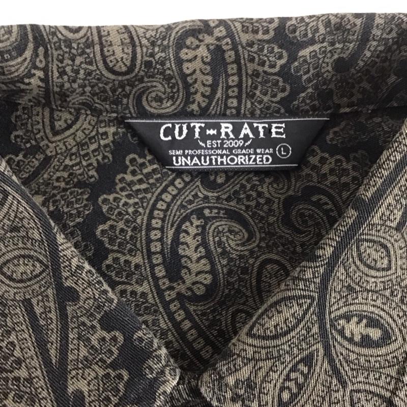 カットレート Cut-Rate シャツ、ブラウス 長袖 長袖シャツ カラーシャツ ポケットシャツ 長袖カットソー 総柄 L 総柄 マルチカラー / マルチカラー /  メンズ USED 古着 中古 10111732