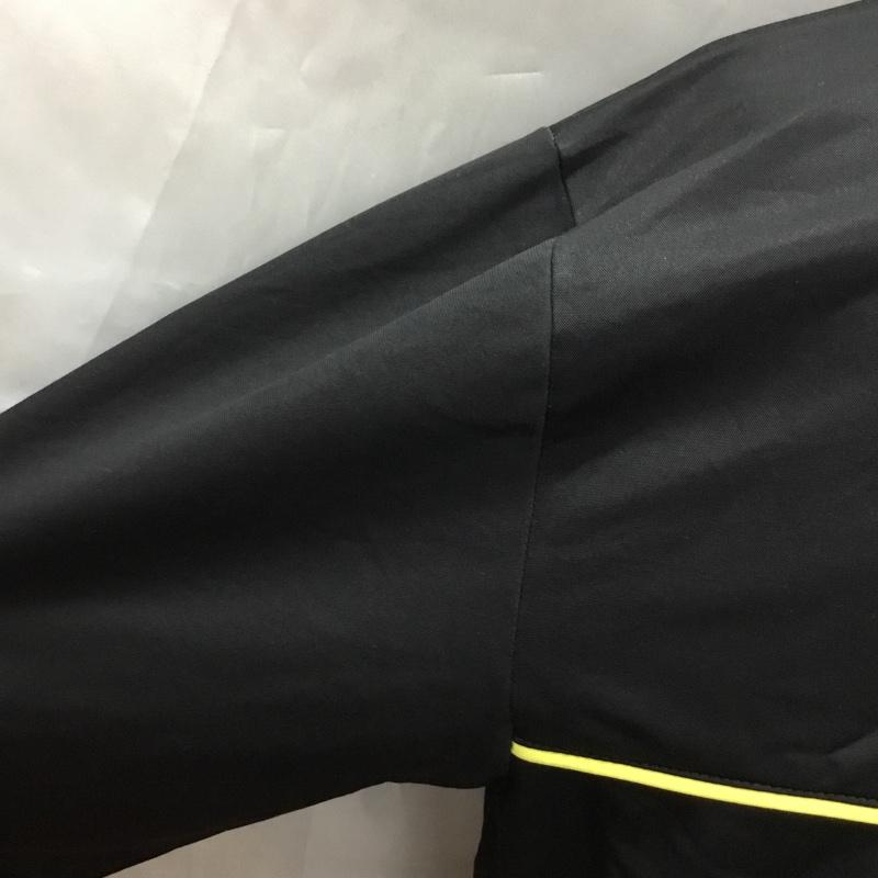 カーハート Carhartt ジャケット、上着 ジャケット、ブレザー ジップアップジャケット ジャージ カジュアルジャケット L ロゴ、文字 黒 / ブラック / X 黄 / イエロー /  メンズ USED 古着 中古 10110998