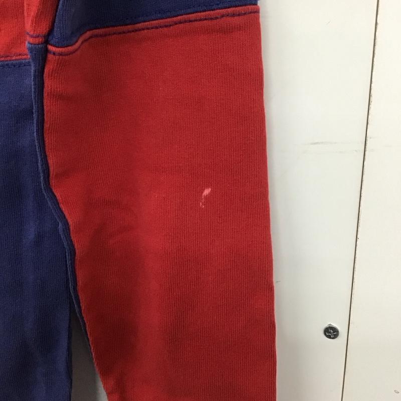 ラルフローレン ラグビー RALPH LAUREN RUGBY ポロシャツ 長袖 長袖ポロシャツ 長袖カットソー カラーシャツ S ロゴ、文字 赤 / レッド / X 紺 / ネイビー /  レディース USED 古着 中古 10132947