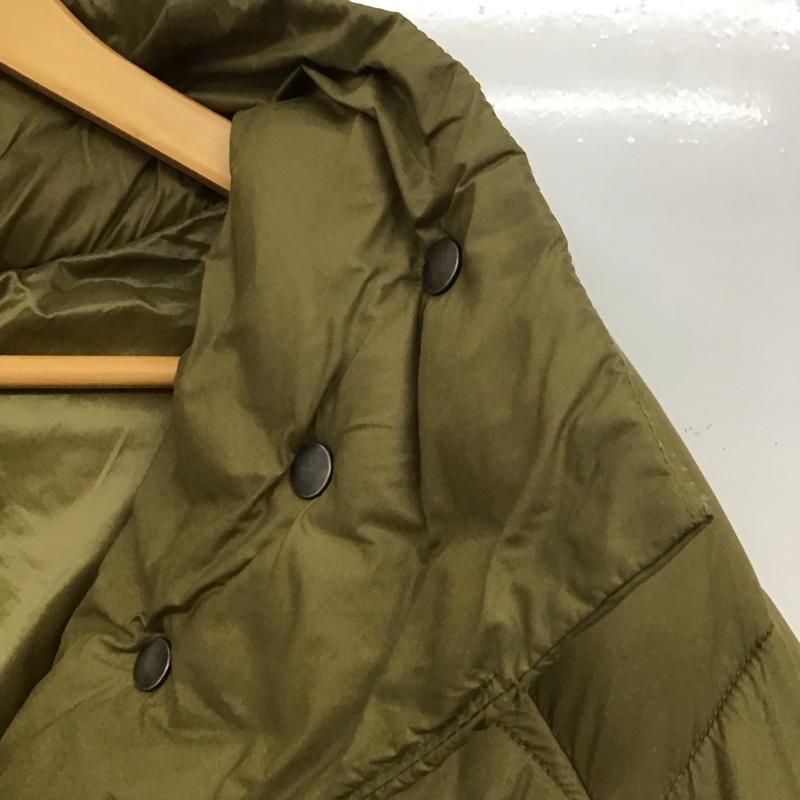 ザラ ZARA コート コート一般 4369 254 515 スタンドネック キルティング M 無地 カーキ / カーキ /  レディース USED 古着 中古 10138921
