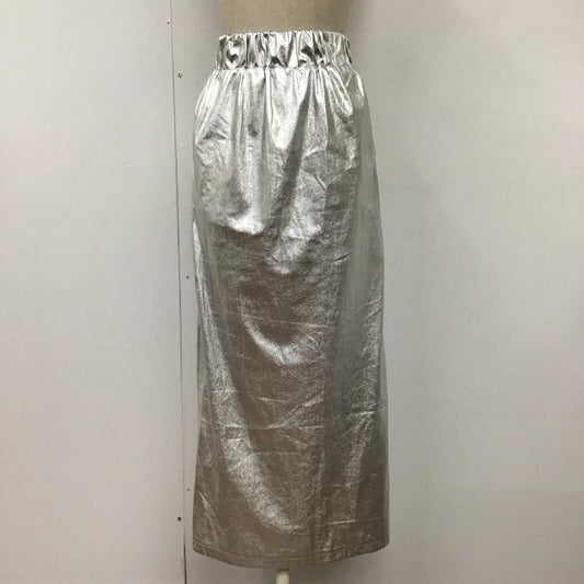 チコ CHICO スカート ロングスカート CHZ1041101A0006 バックスリット FREE 無地 銀 / シルバー /  レディース USED 古着 中古 10117679