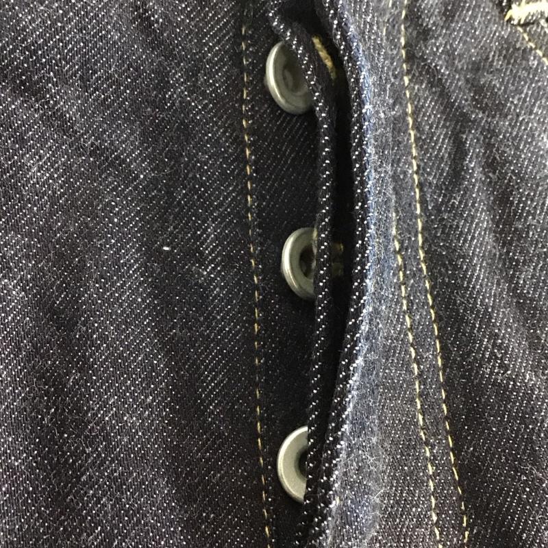 カズユキクマガイアタッチメント KAZUYUKI KUMAGAI ATTACHMENT パンツ デニム、ジーンズ kp62-066 12ozストレッチデニム サルエルパンツ 1 無地 インディゴ / インディゴ /  メンズ USED 古着 中古 10106248