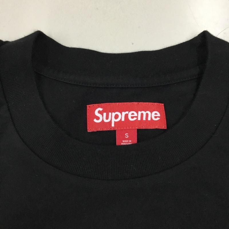 シュプリーム Supreme Tシャツ 半袖 23FW クラシックロゴTシャツ 半袖カットソー S ロゴ、文字 黒 / ブラック /  メンズ USED 古着 中古 10115202