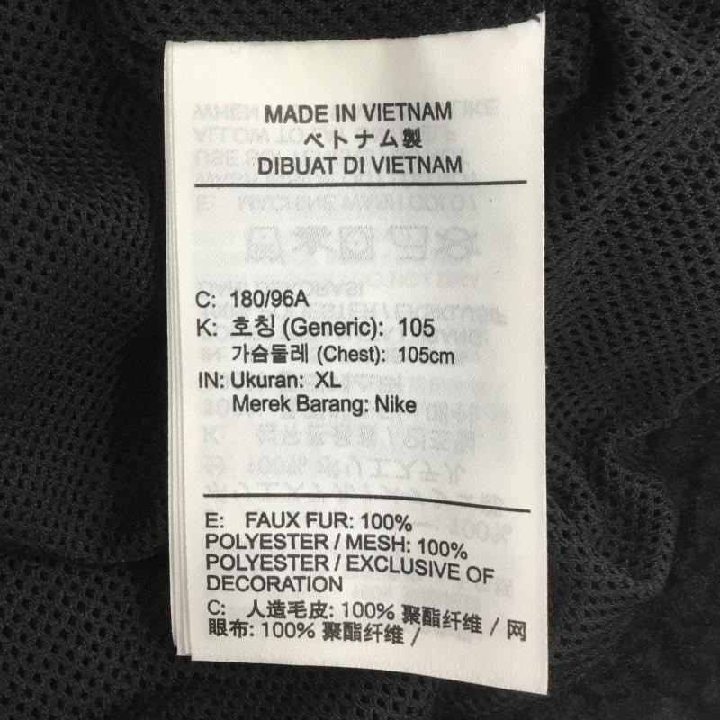 ナイキ NIKE ジャケット、上着 ジャケット、ブレザー HO220609SIV XL ロゴ、文字 黒 / ブラック / X 紫 / パープル /  メンズ USED 古着 中古 10119977