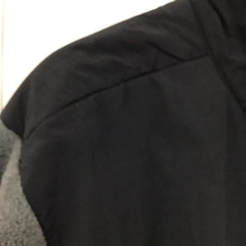 ザノースフェイス THE NORTH FACE ジャケット、上着 ジャケット、ブレザー ジップアップジャケット フリースジャケット アウター L ロゴ、文字 灰 / グレー /  メンズ USED 古着 中古 10128696