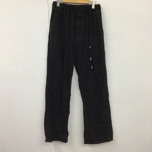 クリスチャンダダ CHRISTIAN DADA パンツ ワークパンツ、ペインターパンツ ワークパンツ ワイドパンツ カジュアルパンツ 46 無地 黒 / ブラック /  メンズ USED 古着 中古 10114667