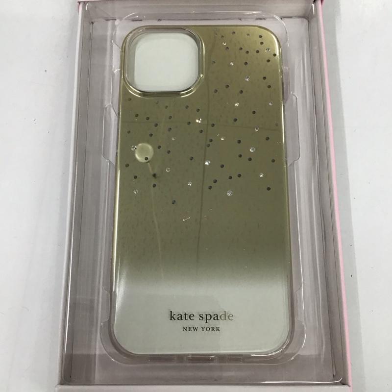 ケイトスペード Kate Spade ファッション小物 ファッション小物 KSIPH-226-MOGLD iPhone14 iPhoneケース Gold Metallic Ombre ロゴ、文字 金 / ゴールド /  レディース USED 古着 中古 10122763