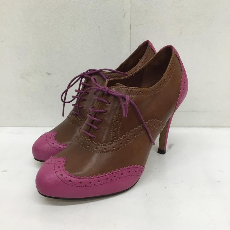 コールハーン COLE HAAN パンプス パンプス NIKEAIR US：6  茶 / ブラウン / X 桃 / ピンク /  レディース USED 古着 中古 10119968