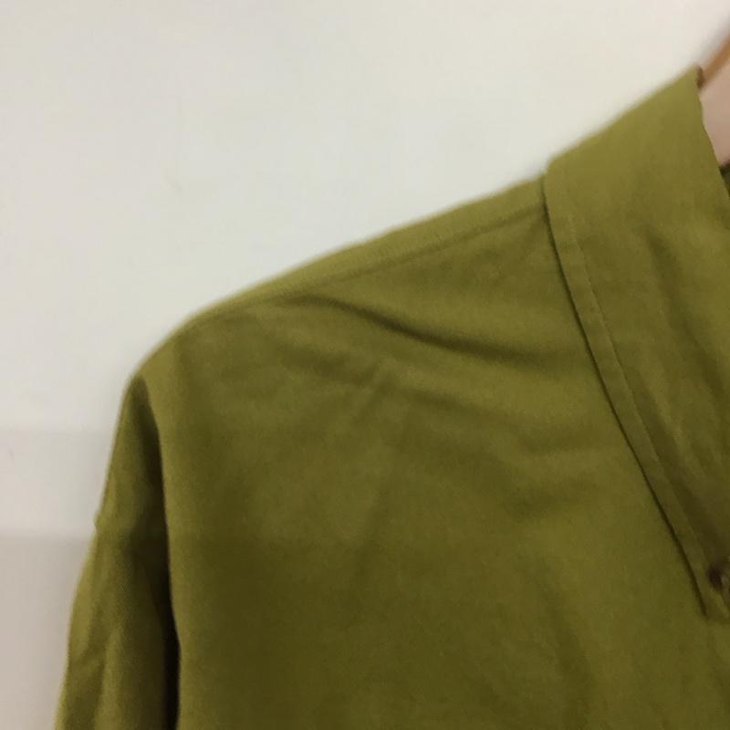 ナイキ NIKE シャツ、ブラウス 長袖 fn3126-307 オックスフォードシャツ 長袖シャツ ボタンダウンシャツ XXL 無地 カーキ / カーキ /  メンズ USED 古着 中古 10132362