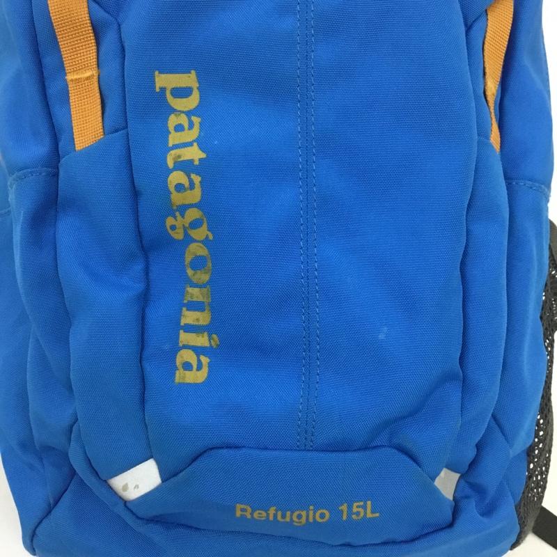 パタゴニア patagonia リュックサック、デイパック リュックサック、デイバッグ STY47945FA14 Refugio 15L ロゴ、文字 青 / ブルー /  レディース USED 古着 中古 10142094