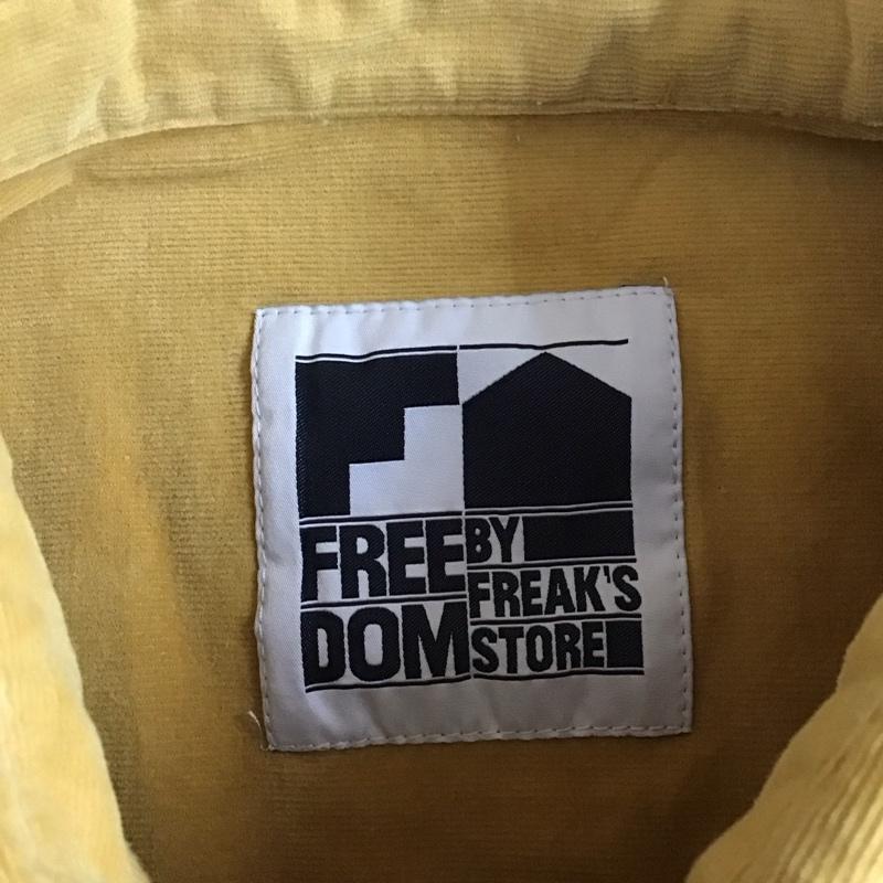 フリークスストア FREAK S STORE ワンピース ロングスカート FOL19AW139 FREEDOM BY FREAKS STORE コーデュロイ シャツワンピース FREE 無地 マスタード / マスタード /  レディース USED 古着 中古 10115867