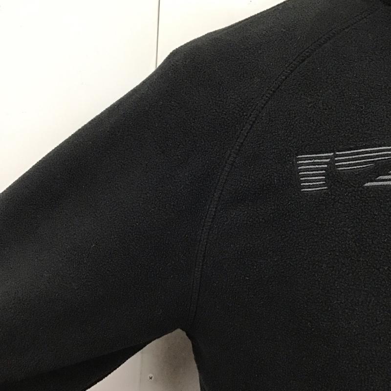 ナイキ NIKE カットソー 長袖 dm1284-010 クォータージップL/Sトップ フリースプルオーバー S ロゴ、文字 黒 / ブラック /  メンズ USED 古着 中古 10120051