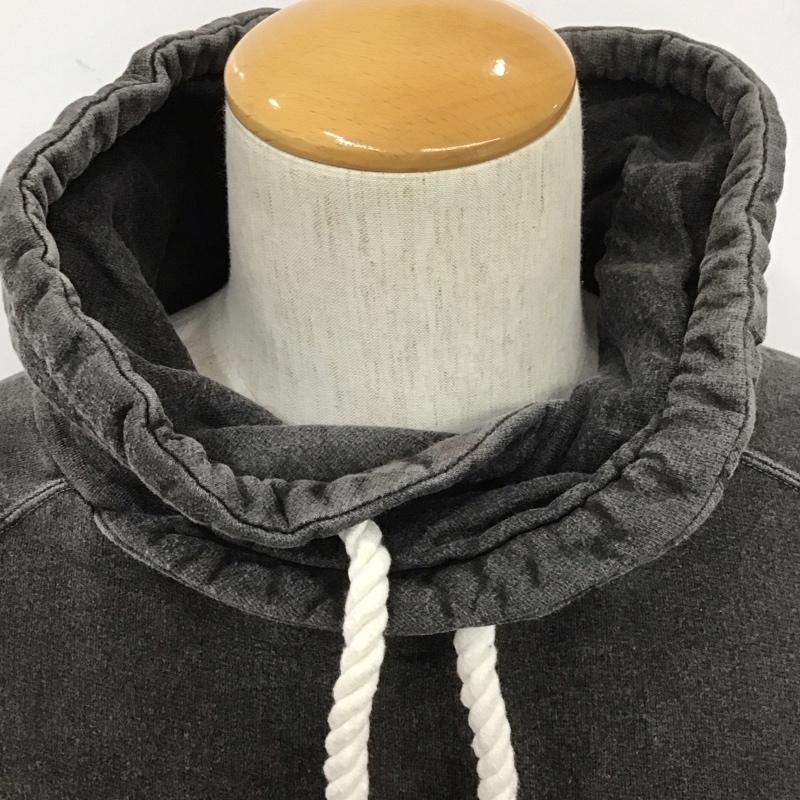 グッドオン Good On パーカー 長袖 L 無地 チャコールグレー / チャコールグレー /  メンズ USED 古着 中古 10108095