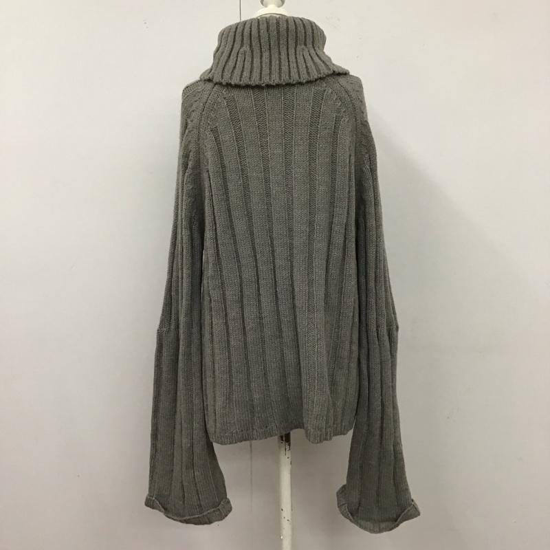 アーバンリサーチ URBAN RESEARCH ニット、セーター 長袖 ｗｈ87-22ｎ035 ハイネックニット FREE 無地 灰 / グレー /  レディース USED 古着 中古 10121354