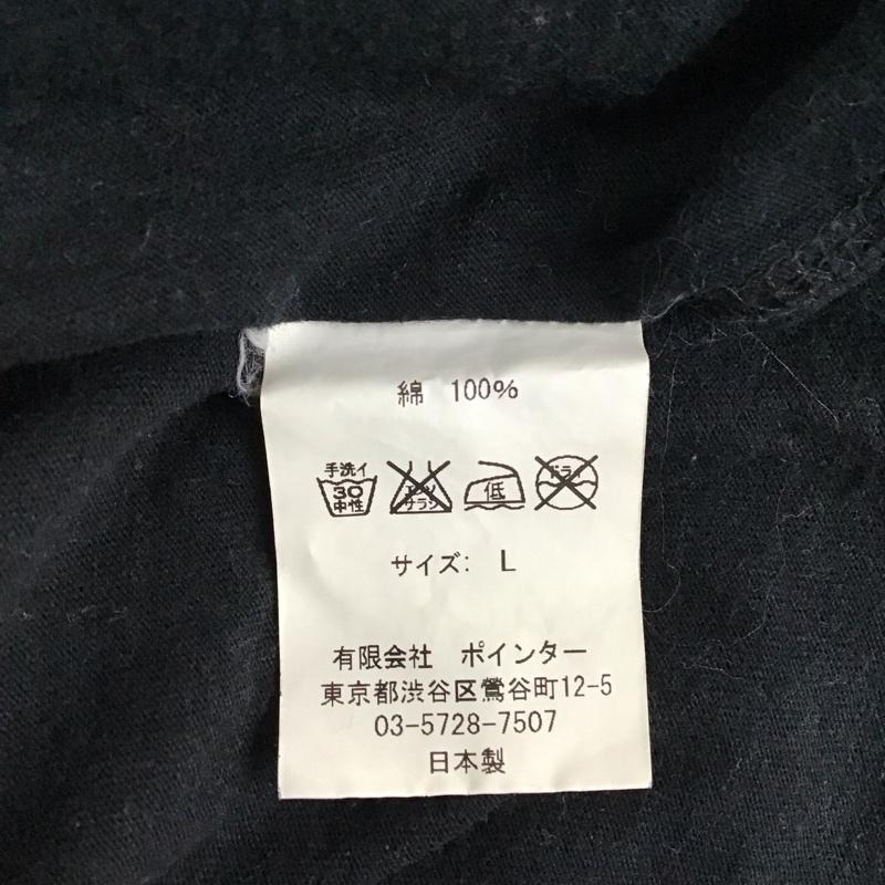 アンブッシュ AMBUSH Tシャツ 半袖 クルーネック プリント L ロゴ、文字 黒 / ブラック /  メンズ USED 古着 中古 10123302