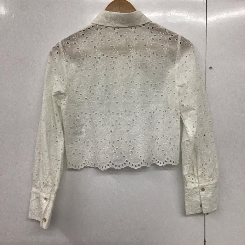 ザラ ZARA シャツ、ブラウス 長袖 XS 無地 白 / ホワイト /  レディース USED 古着 中古 10140632