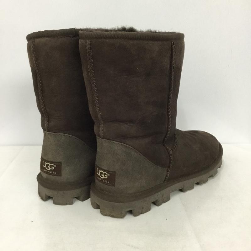 アグ UGG ブーツ 一般 5835 ムートンブーツ 26cm 26.0cm ロゴ、文字 茶 / ブラウン /  メンズ USED 古着 中古 10142177