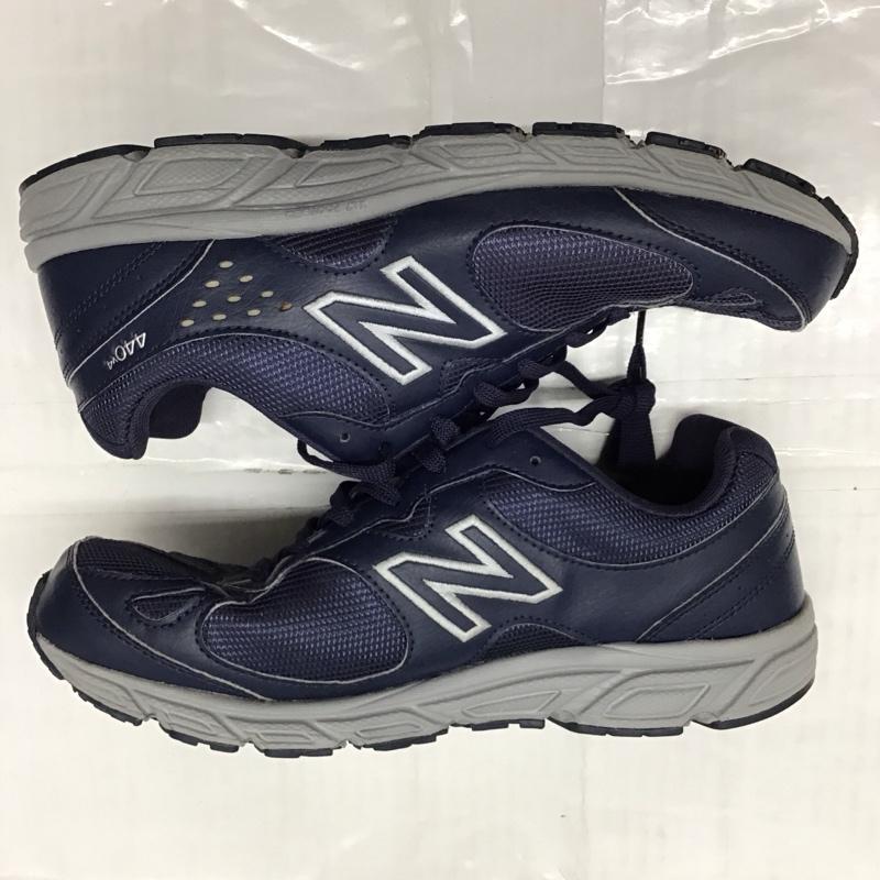 ニューバランス New Balance スニーカー スニーカー M440NV4 27cm 27.0cm ロゴ、文字 紺 / ネイビー /  メンズ USED 古着 中古 10118857