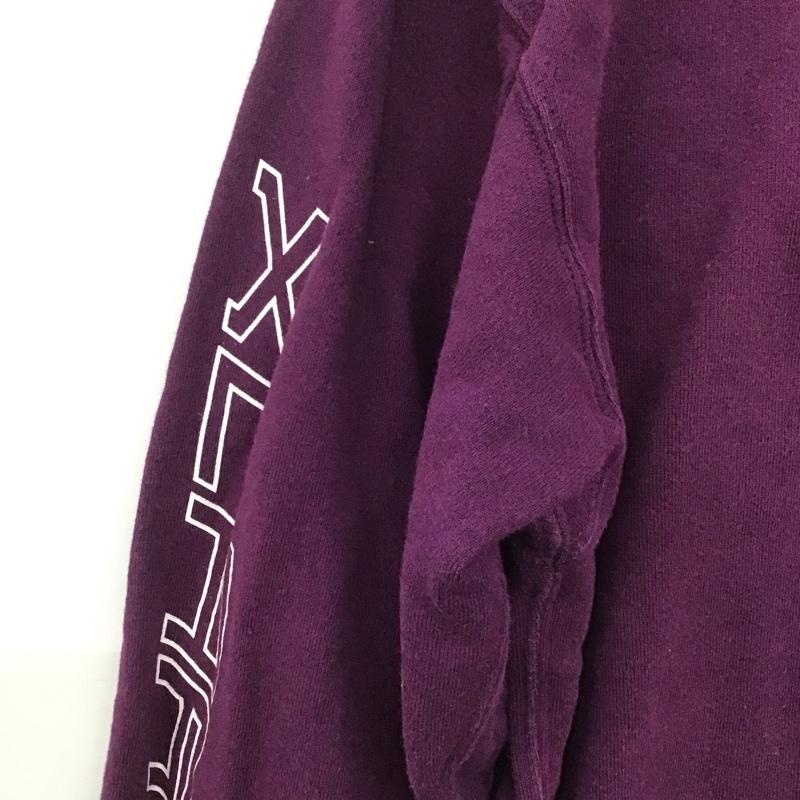 エクストララージ XLARGE トレーナー 長袖 長袖 S 無地 紫 / パープル /  メンズ USED 古着 中古 10145697