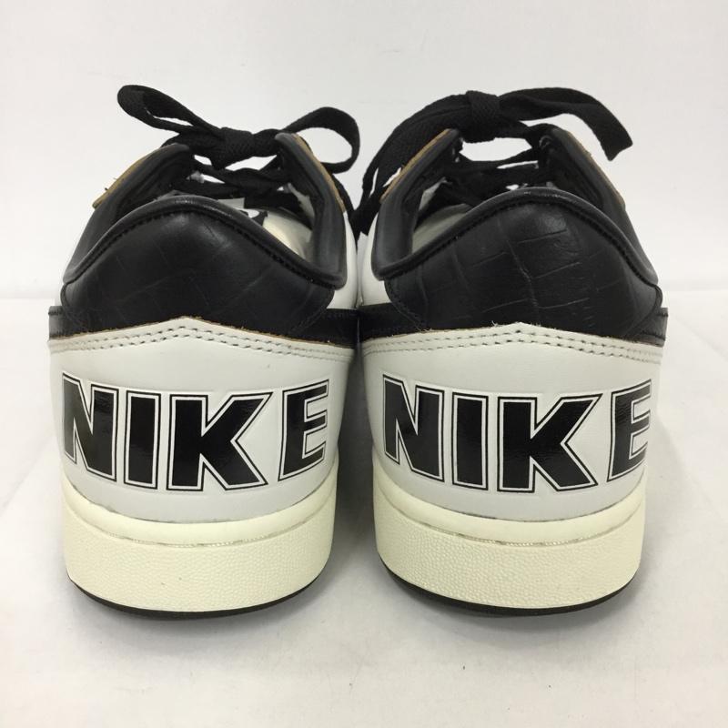 ナイキ NIKE スニーカー スニーカー FQ8127-030 TERMINATOR LOW PRM 28.5cm 28.5cm ロゴ、文字 白 / ホワイト / X 黒 / ブラック /  メンズ USED 古着 中古 10129094