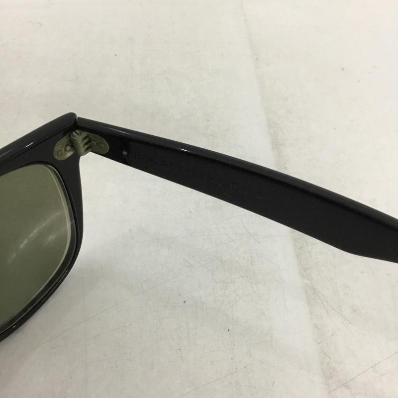 レイバン Ray-Ban めがね・サングラス サングラス 90年代 USA製 B&L ボシュロム WAYFARER2 ロゴ、文字 黒 / ブラック /  メンズ USED 古着 中古 10149233
